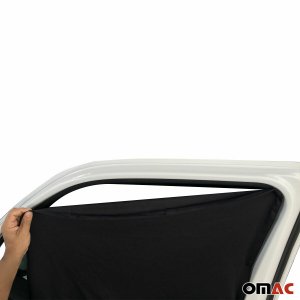 Ford Transit Connect Camping Curtain - Omac - Magnetic Textile/Polyester - Black - 2014-2019